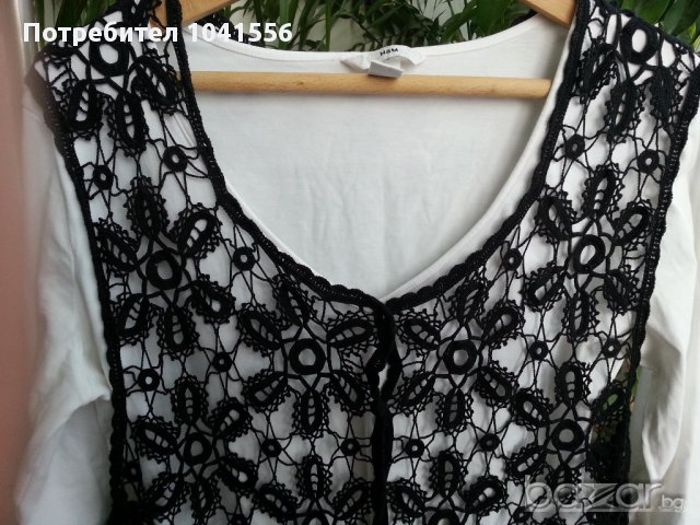  плетен елек блуза туника ръчна изработка  , снимка 3 - Жилетки - 11035770