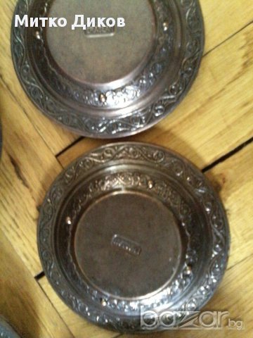 Метални чинийки, снимка 2 - Други - 15725232