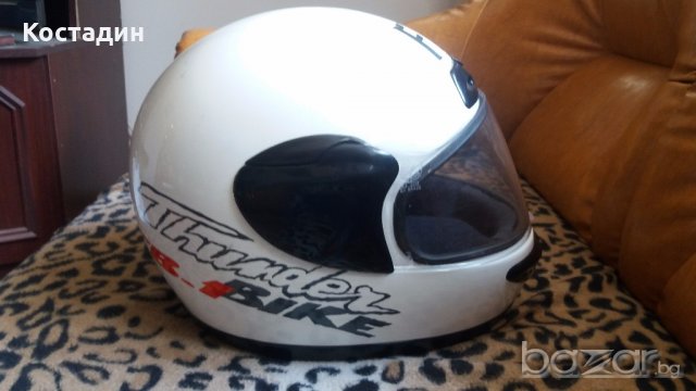 Мото каска FM размер M 58 см, снимка 5 - Аксесоари и консумативи - 18734463