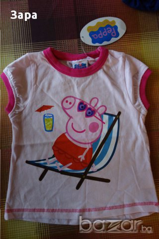 нова тениска Peppa Pig, 2-3г, снимка 1 - Детски тениски и потници - 16756869