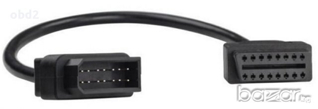 Кабел преходник за NISAN, 14 пина към OBD2, снимка 2 - Аксесоари и консумативи - 13035756