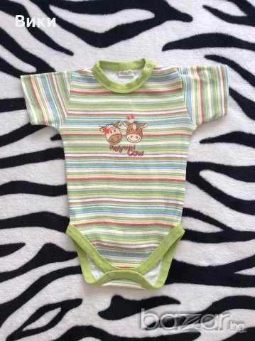 бодита с къс ръкав 0-3месеца, снимка 4 - Бодита за бебе - 19728543