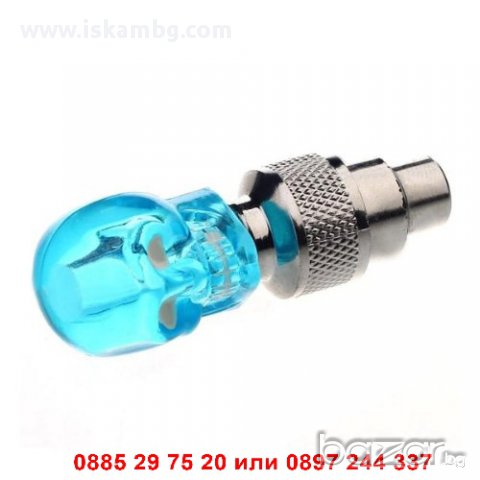 Светещи капачки за вентили - черепи - код 0499, снимка 2 - Аксесоари и консумативи - 12538514