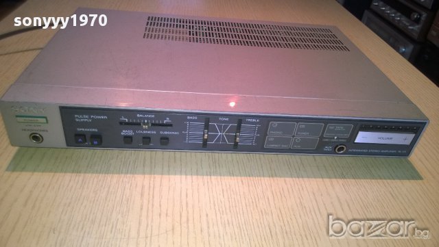 sony ta-v5 stereo amplifier-made in japan-внос швеицария, снимка 9 - Ресийвъри, усилватели, смесителни пултове - 9254645