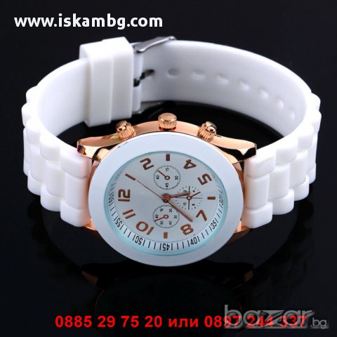 Дамски силиконов часовник, снимка 5 - Дамски - 12261750