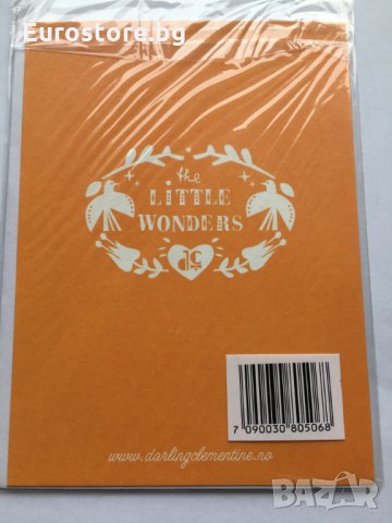 (-55%) Картички с плик Little Wonders Darling Clementine, снимка 7 - Други - 25341838