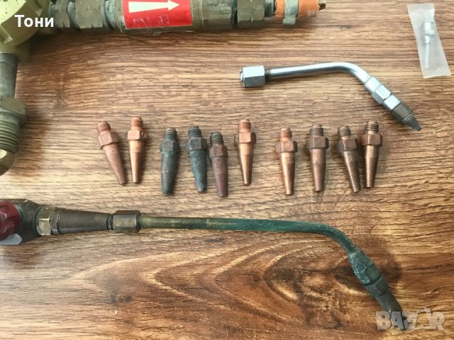 Златарска горелка , газ редуцир винтил , кислород редуцир винтил, клапан обратен удар, снимка 2 - Други инструменти - 26195743