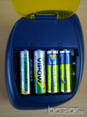 Зарядно за акумулаторни батерии ''VARTA - Type 57063'', снимка 3 - Оригинални батерии - 7832787