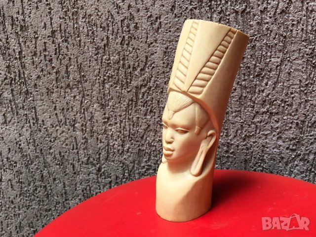 Слонова кост,статуетка/ваза!, снимка 1