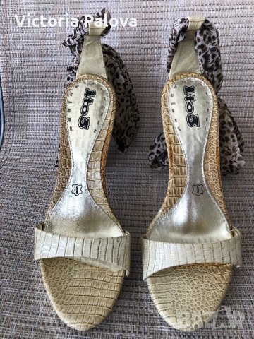 Модерни огледални сандали 1TO3, снимка 3 - Дамски обувки на ток - 26061386