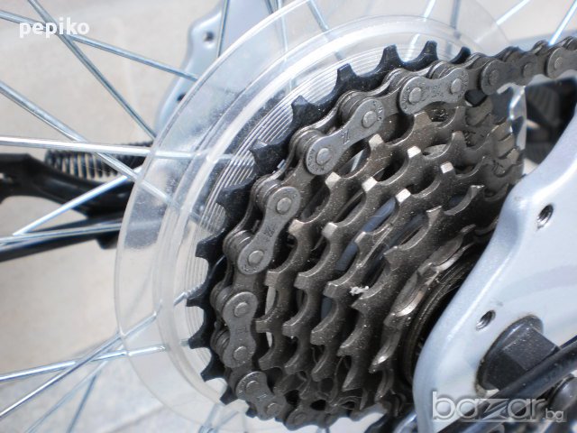 Продавам колела внос от Германия спортен велосипед Hellix модел 2013г алуминиев , снимка 6 - Велосипеди - 10138920