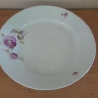 Порцеланова чиния, стара, ретро, снимка 2 - Чинии - 25895477