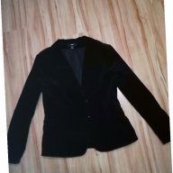 Дамско черно сако H&M, снимка 1 - Сака - 15987210