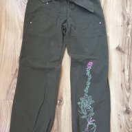 Дамски панталон RIPCURL оригинал, size 36/S, цвят милитъри зелен, много запазен, снимка 1 - Панталони - 17754683