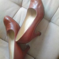 L.Dominiak. Страхотни кожени обувки. Номер 38/39, снимка 3 - Дамски обувки на ток - 21625723