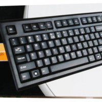 Нова клавиатура А4 TECH KR-85 на USB - кирилизирана, снимка 1 - Клавиатури и мишки - 22522423