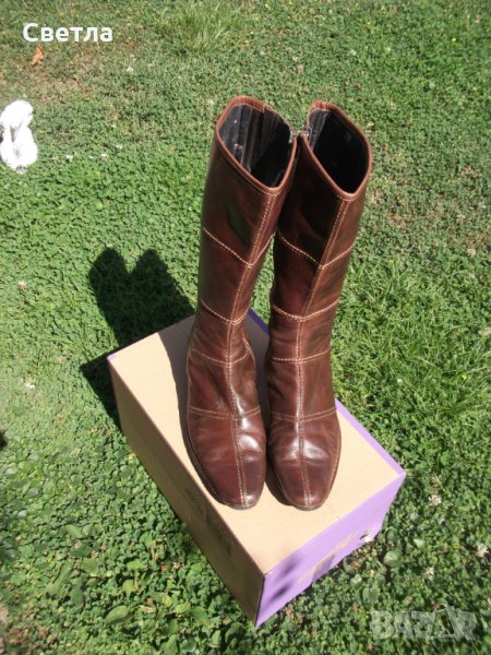 Обувки-Ботуши Pikolinos, естествена кожа, шити, № 41, снимка 1