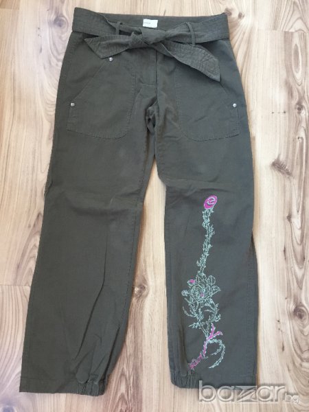 Дамски панталон RIPCURL оригинал, size 36/S, цвят милитъри зелен, много запазен, снимка 1