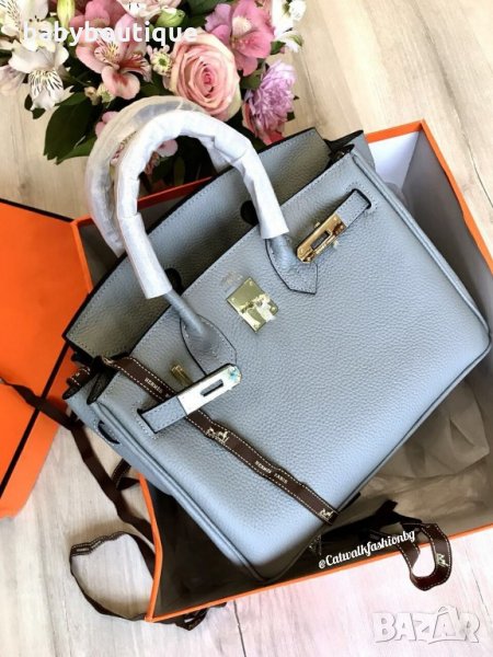 Hermes Birkin blue 30, снимка 1