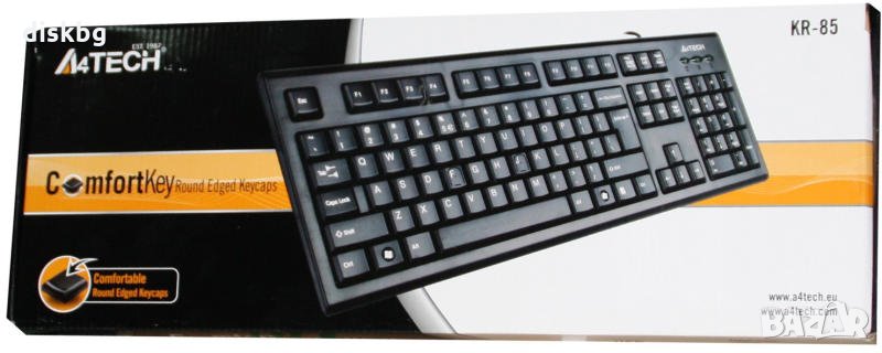 Нова клавиатура А4 TECH KR-85 на USB - кирилизирана, снимка 1