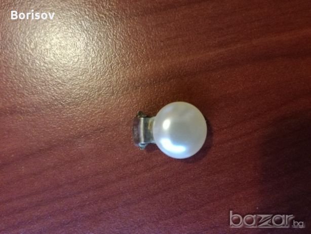 Сребърна обеца, снимка 1