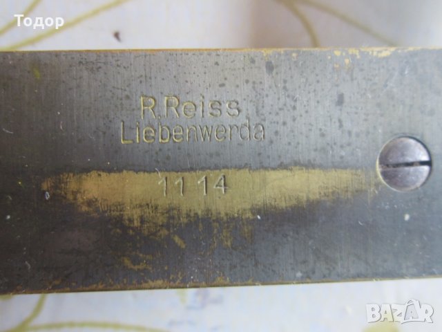 Стар немски корабен инструмент Р Рейс, снимка 3 - Колекции - 25477356