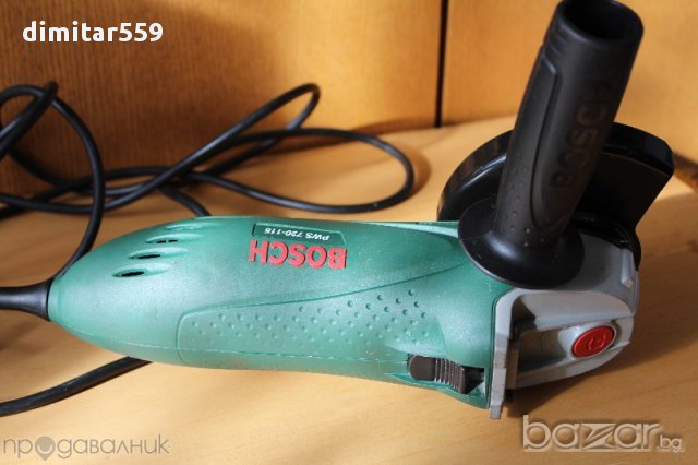 Ъглошлайф малък Bosch PWS 720-115, снимка 1 - Други инструменти - 12472519