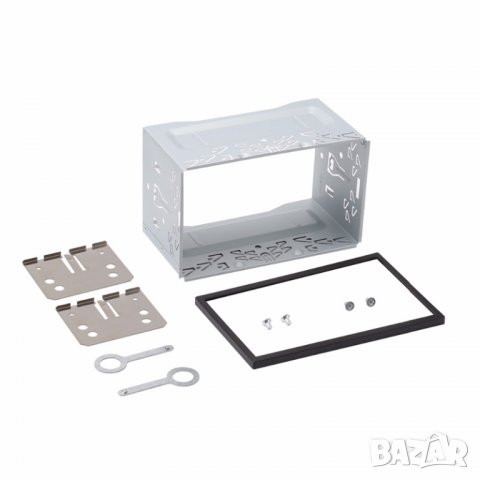 Шейна - кожух, лайсна, планки и винтове за двоен дин, 2 DIN мултимедия за кола