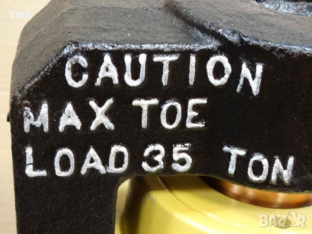 Хидравличен крик с пета 35 тона ENERPAC JTA-356, снимка 7 - Други машини и части - 23981654