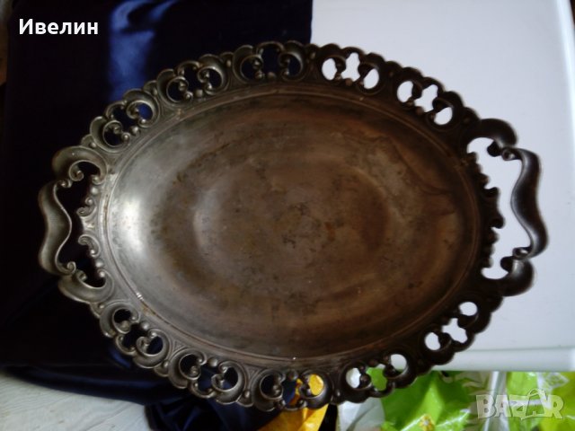 стара купа,фруктиера, снимка 5 - Антикварни и старинни предмети - 22386294