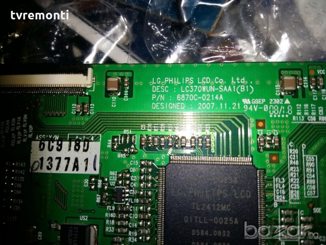 T-CONTROL BOARD 6870C-0214A 6871L-1377A , снимка 2 - Части и Платки - 21166592
