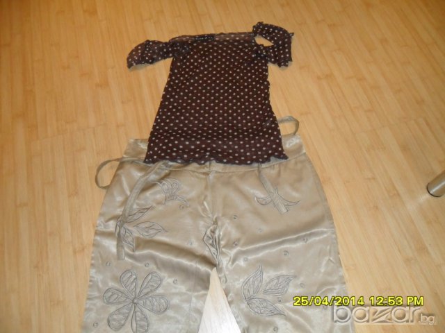 Панталони къси сатенени