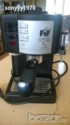 fif espresso italiano-кафемашина като нова-нов внос швеицария, снимка 10 - Кафемашини - 8539281