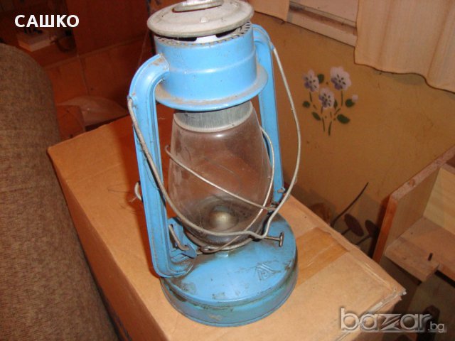 Стар фенер на газ, антика, голям., снимка 2 - Лампи за стена - 18044009