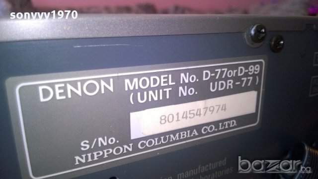 denon-tuner+deck+amplifier-rds+тонколони-внос швеицария, снимка 18 - Ресийвъри, усилватели, смесителни пултове - 11268639