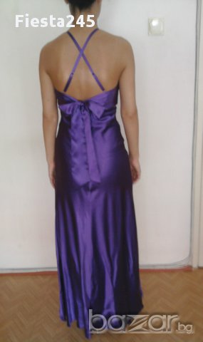 Лилава бална абитуриентска рокля, снимка 5 - Рокли - 11044646