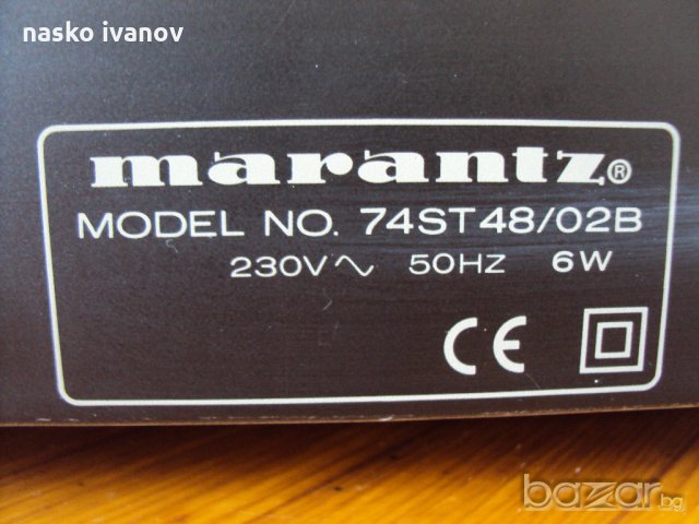 тунер Marantz ST-48 RDS, снимка 8 - Аудиосистеми - 19039492