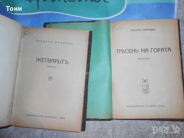 Георги Райчев -песен на гората 1928 г , снимка 7 - Художествена литература - 22324287