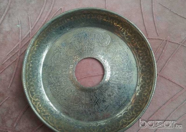 Старо арабско изкуство2 върху бронз, снимка 1 - Антикварни и старинни предмети - 14467508