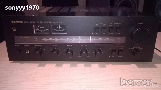 Sankyo src-4040 retro receiver-made in japan-280w-внос швеицария, снимка 7 - Ресийвъри, усилватели, смесителни пултове - 13166703