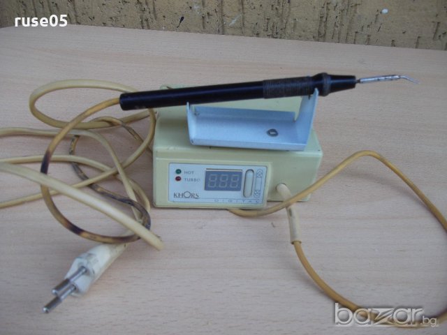 Електрически нагряваща се шпатула "KHORS Digital" работеща, снимка 7 - Други инструменти - 19331093