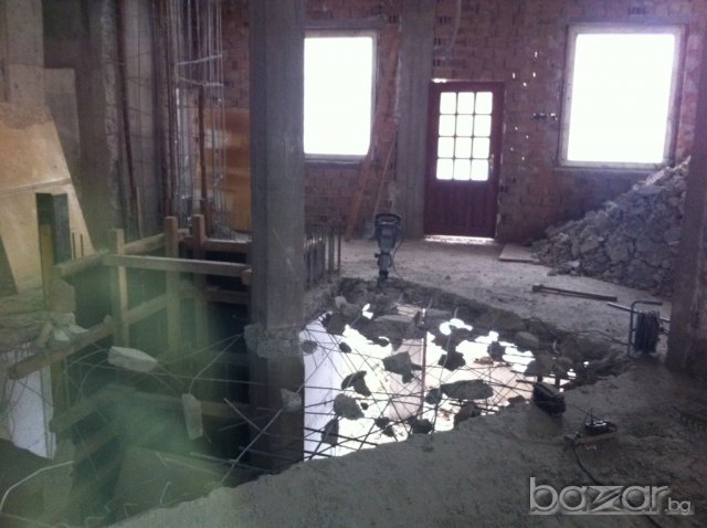 Къртене на бетон и изхвърляне русе , снимка 7 - Ремонти на къщи - 9618306