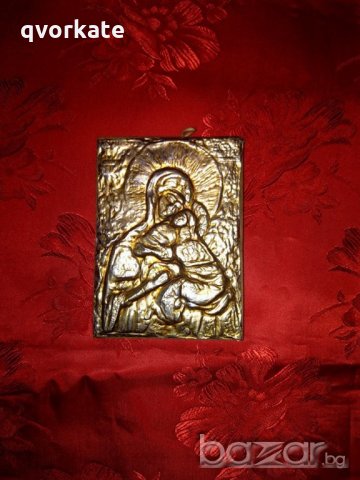 Дева Мария с младенеца, снимка 1 - Декорация за дома - 21473239
