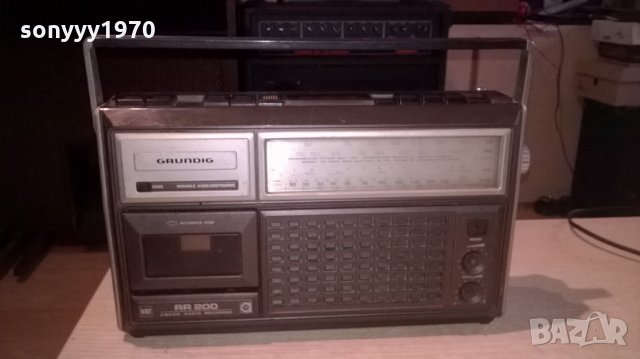 grundig type rr200-ретро колекция-внос швеицария, снимка 4 - Ресийвъри, усилватели, смесителни пултове - 22742311