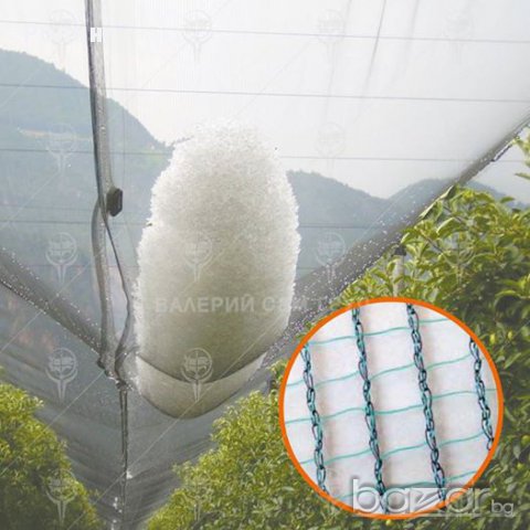 Мрежа защитна срещу градушка 2м., 4м. височина