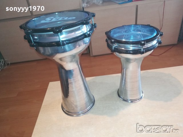 нови тарамбуки 40 и 30см-турски алуминиеви, снимка 3 - Ударни инструменти - 20463189