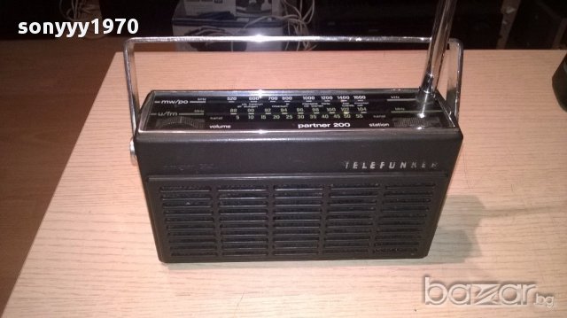 Ретро колекция-telefunken partner 200-внос швеицария, снимка 12 - Ресийвъри, усилватели, смесителни пултове - 15872429