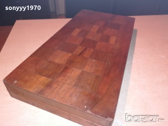 стара табла-50х50см естествен фурнир, снимка 8 - Колекции - 20979045