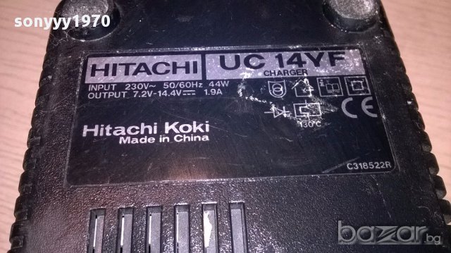 Hitachi uc14yf-зарядно за уреди на марката-внос швеицария, снимка 9 - Други инструменти - 15444760