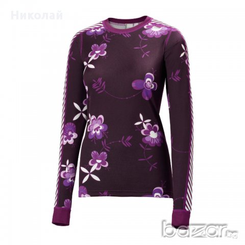 Helly Hansen Multi Graphic термо блуза, снимка 1 - Спортни екипи - 8841407